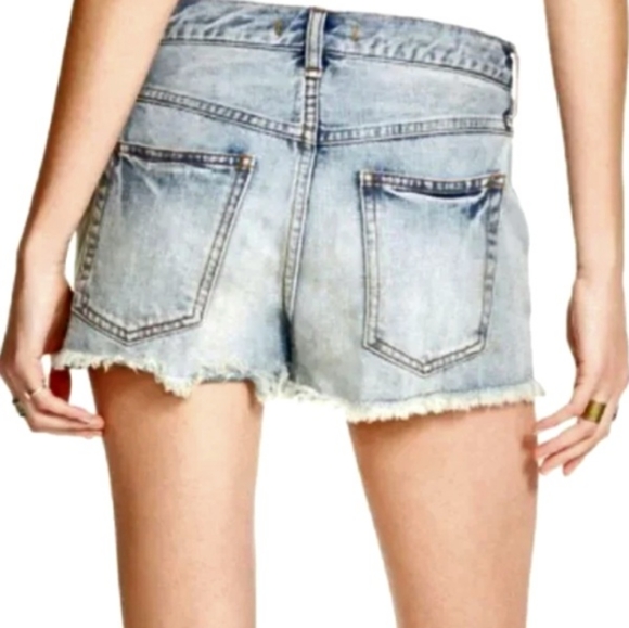 Free People Rock Denim Uptown Cutoff Shorts - Picture 7 of 12